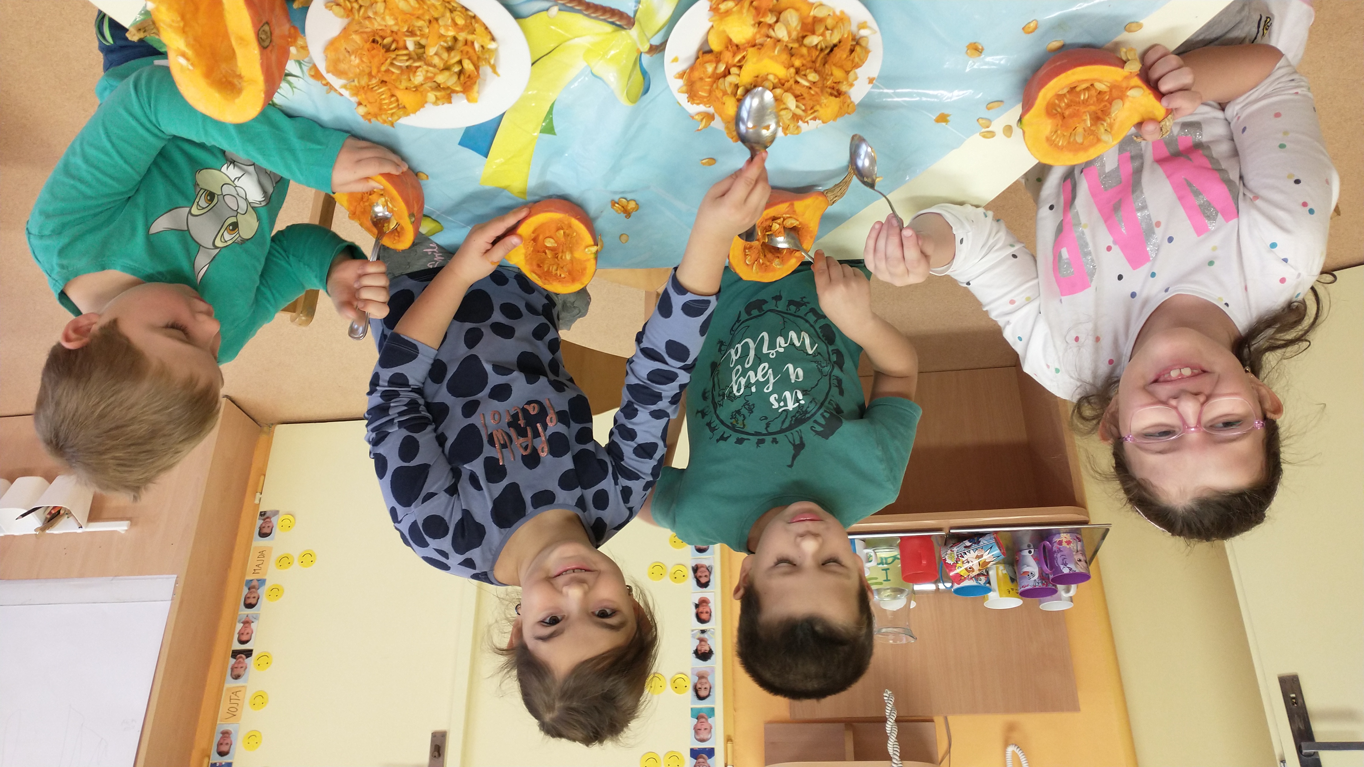 obrázek zpráva Dýňová polévka všem chutnala