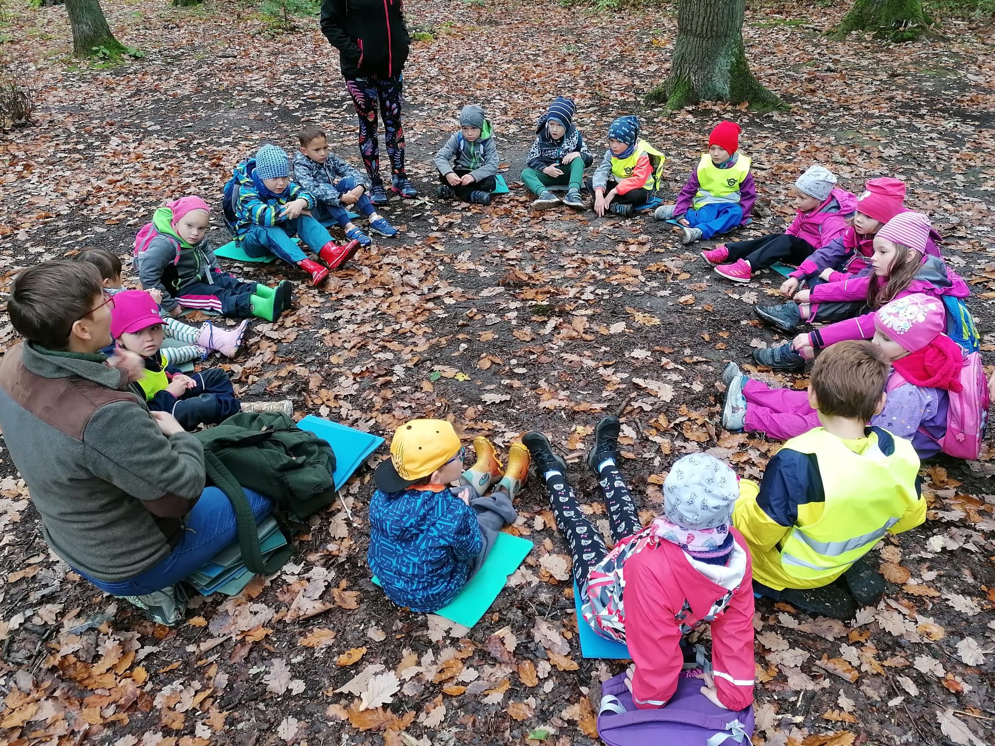 obrázek zpráva Děti obdivovaly krásy podzimu