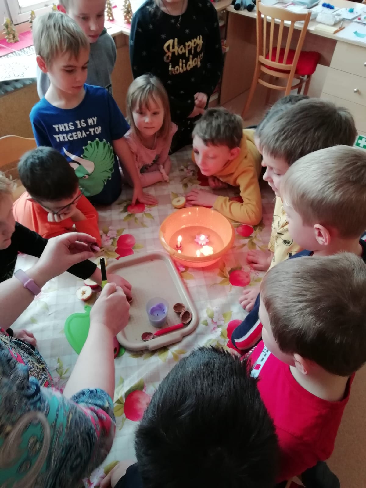 obrázek zpráva Děti si připomněly vánoční zvyky