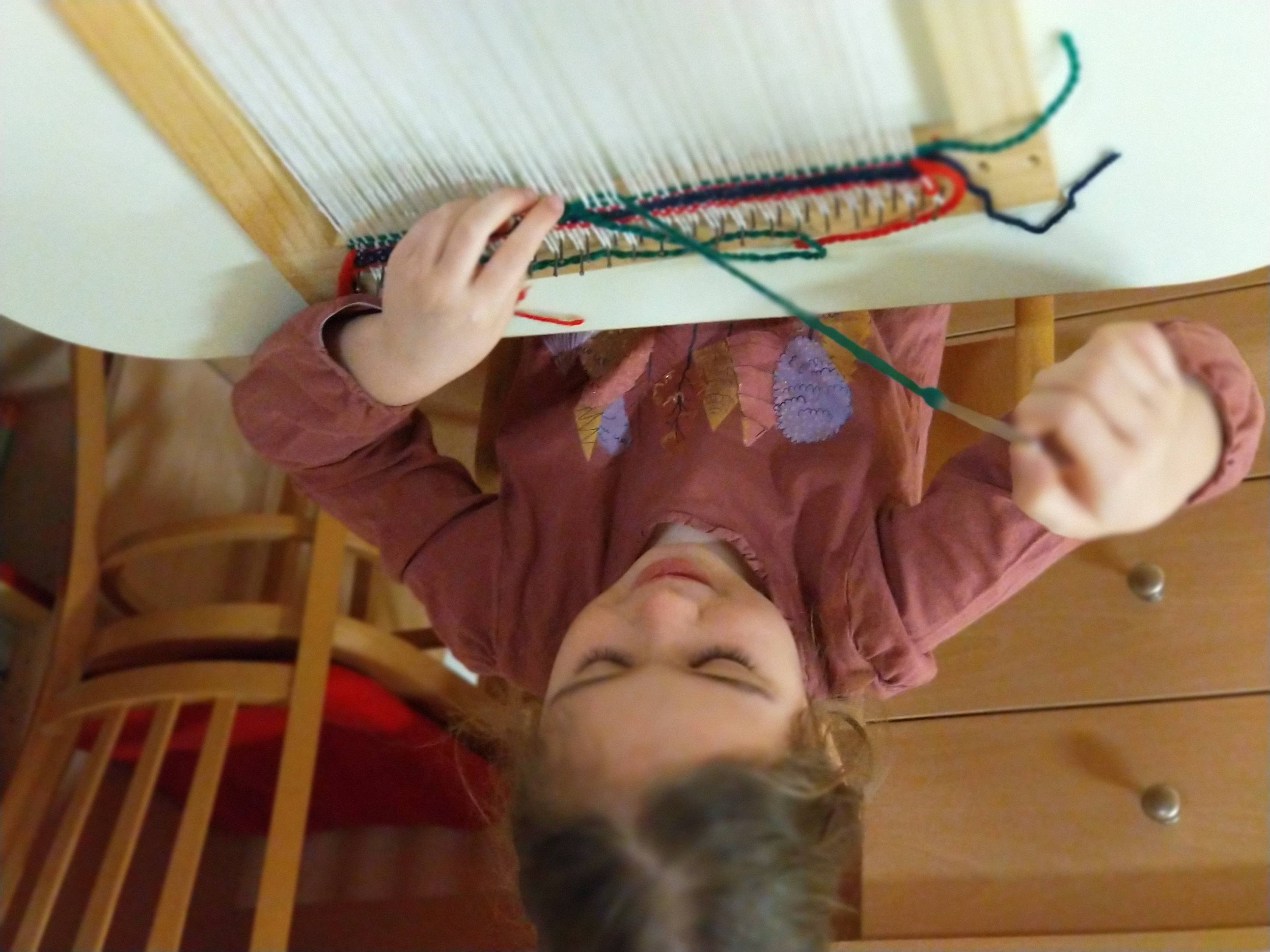 obrázek zpráva Učíme se tkát