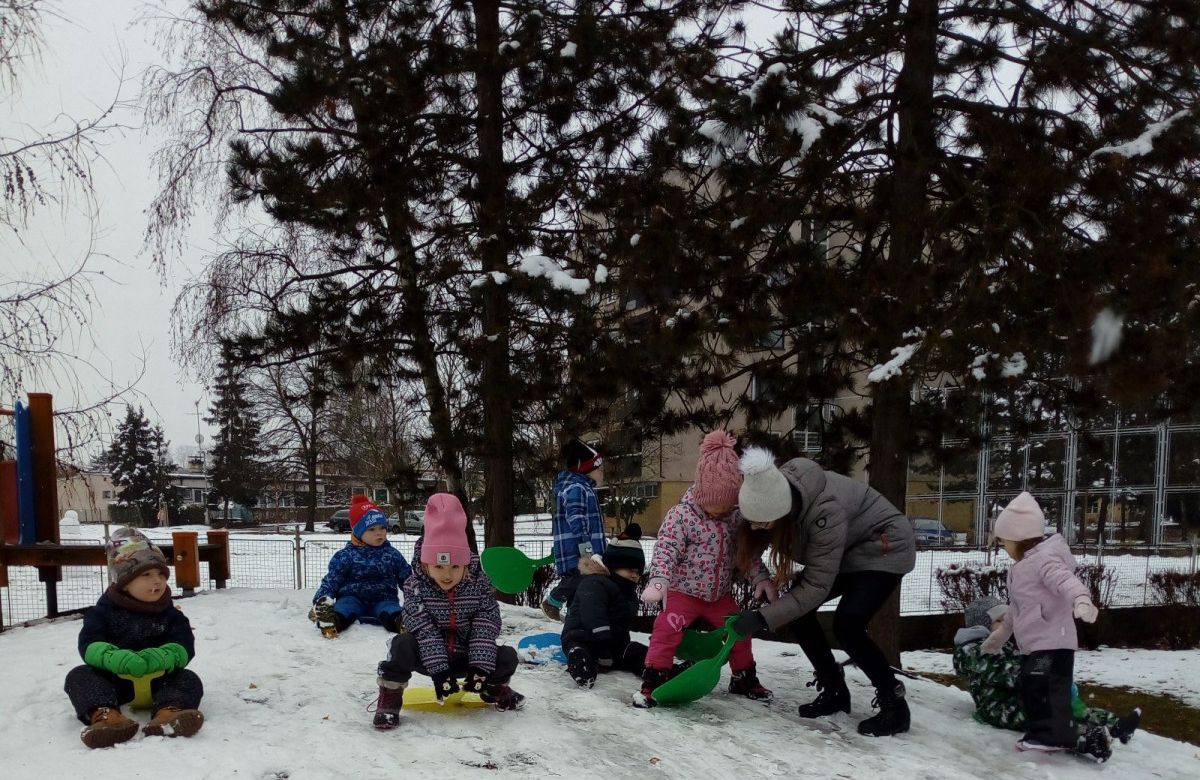 obrázek zpráva Se sněhem přichází radost