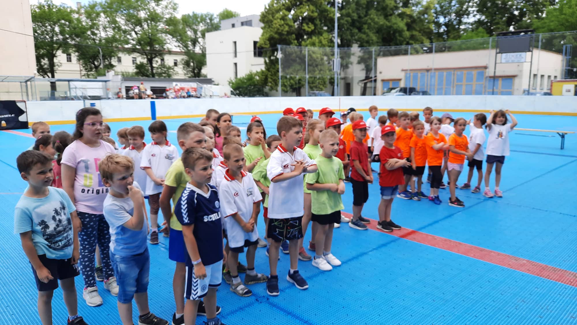 obrázek zpráva Předškoláci se zúčastnili turnaje v hokejbalu