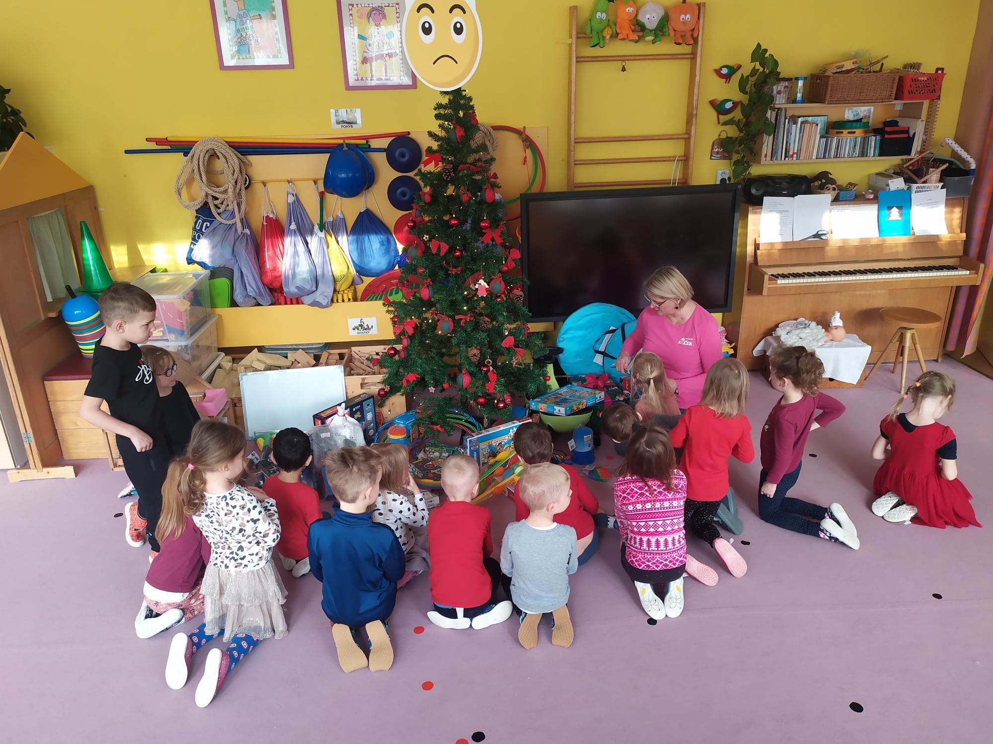 obrázek zpráva Do fialového klíčku přišel Ježíšek