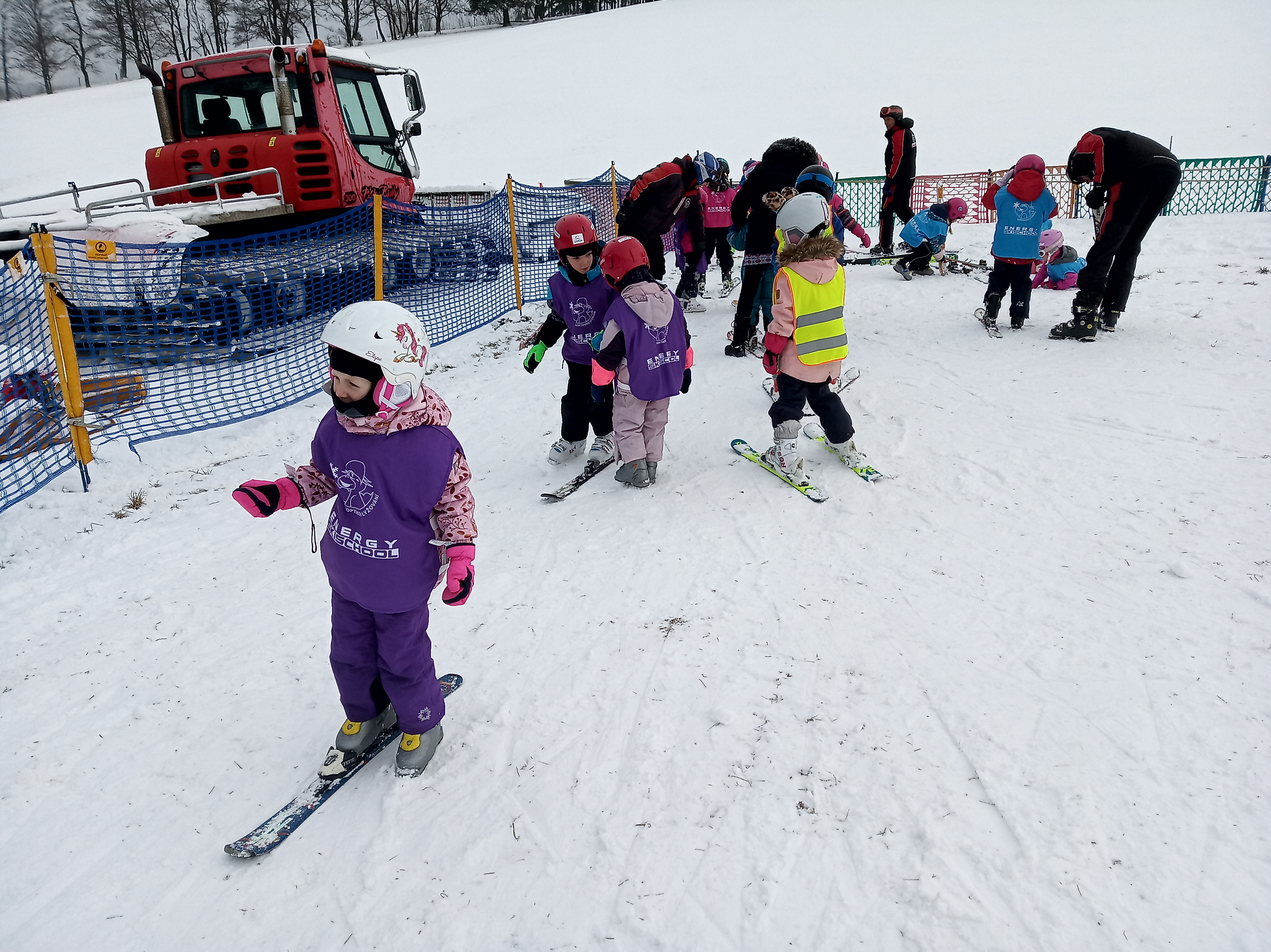 obrázek zpráva Soptíkovo lyžování: 1. den