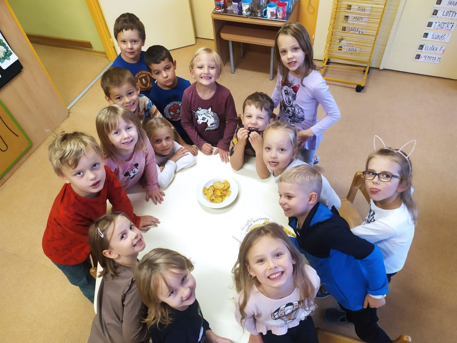 obrázek zpráva Červený klíček pekl bramborové lupínky