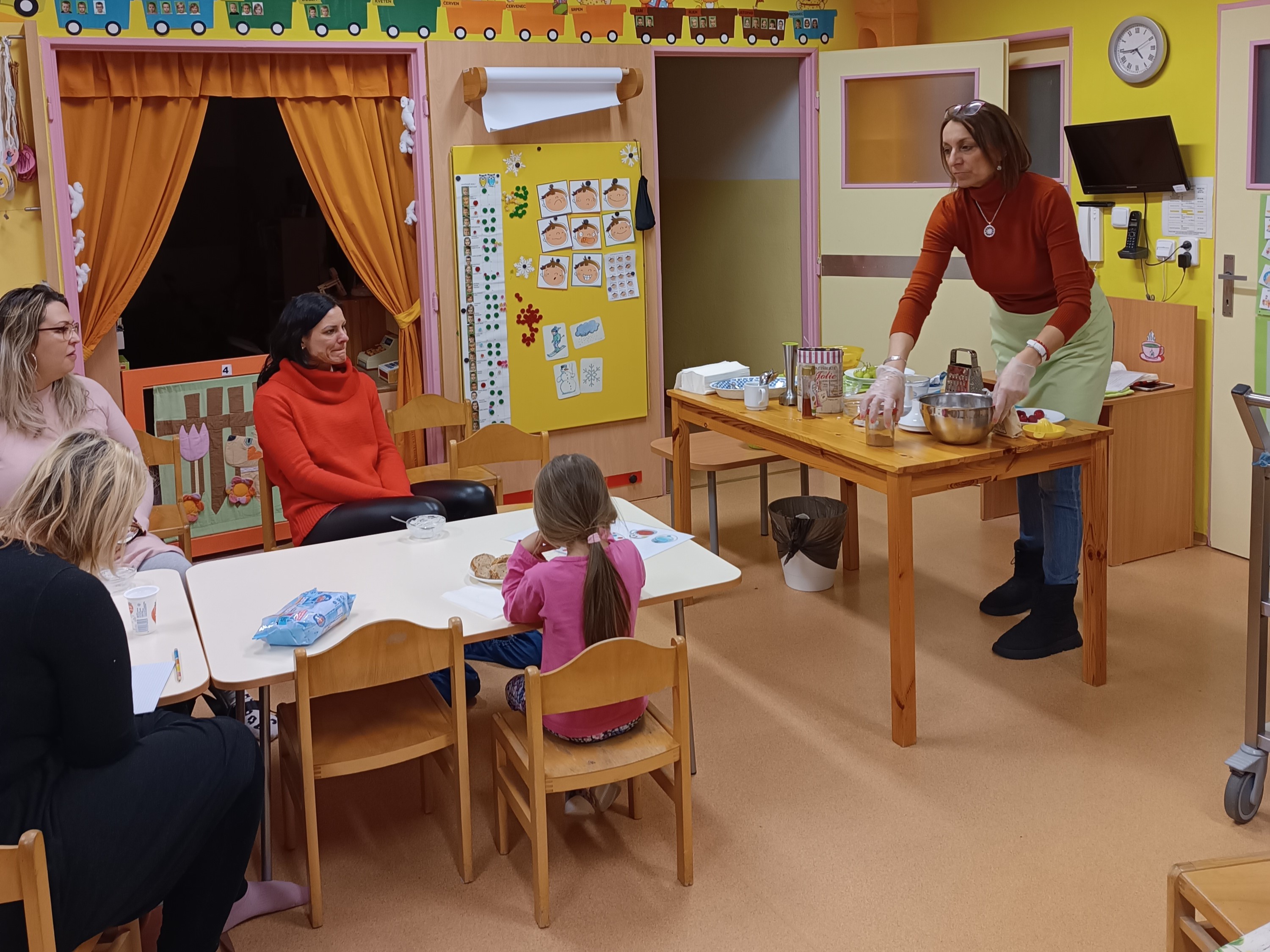 obrázek zpráva Přednáška o zdravé výživě dětí