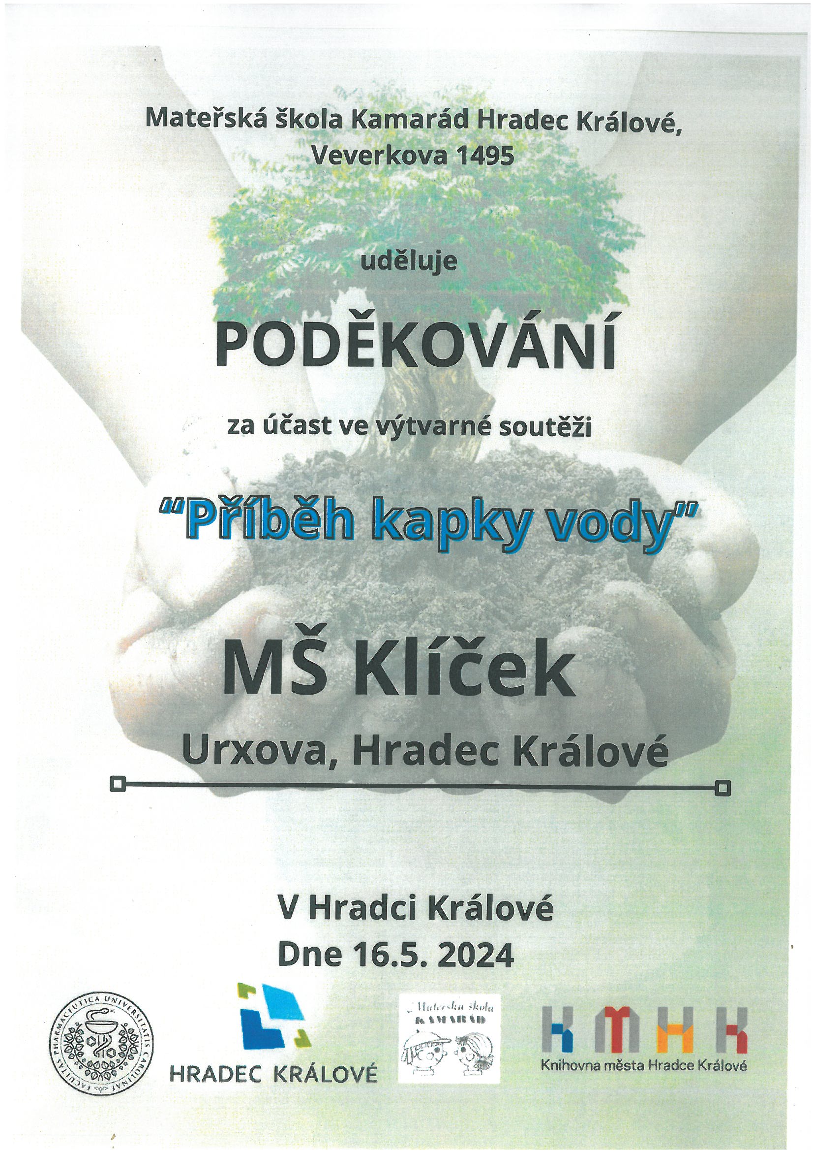 obrázek zpráva Děti z naší MŠ se účastnily výtvarné soutěže.