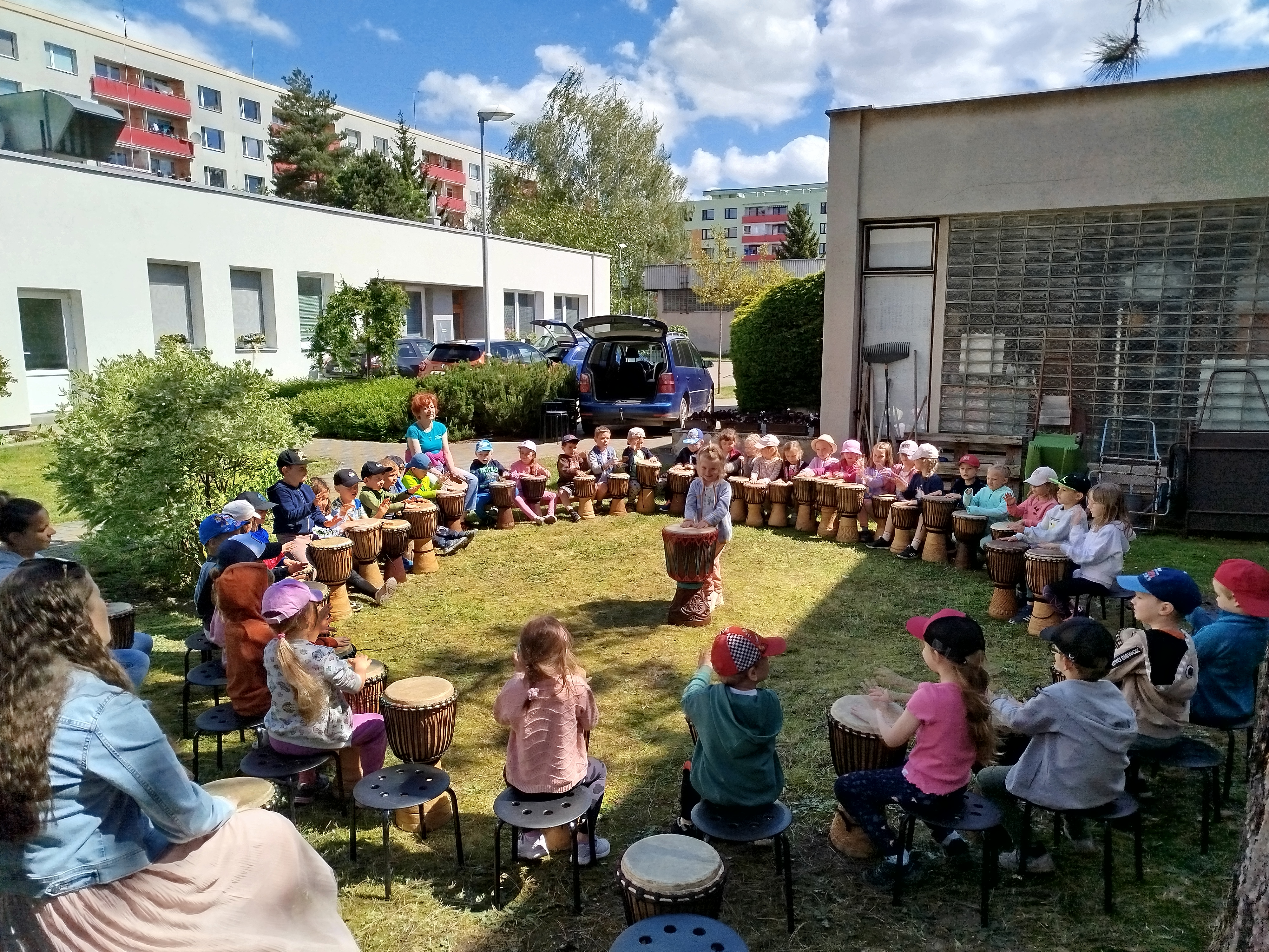 obrázek zpráva Bubnování v MŠ