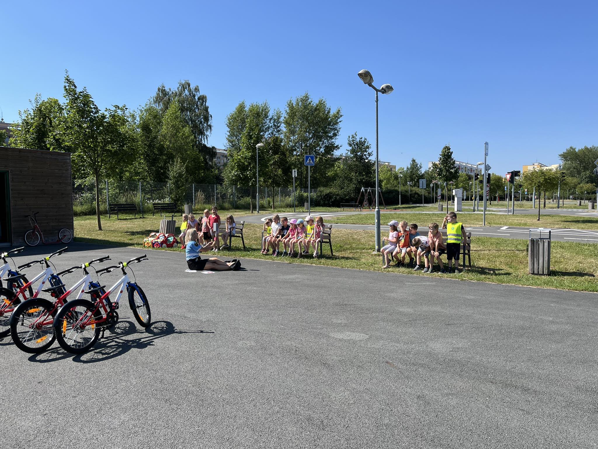 obrázek zpráva Oranžový a červený klíček na dopravním hřišti