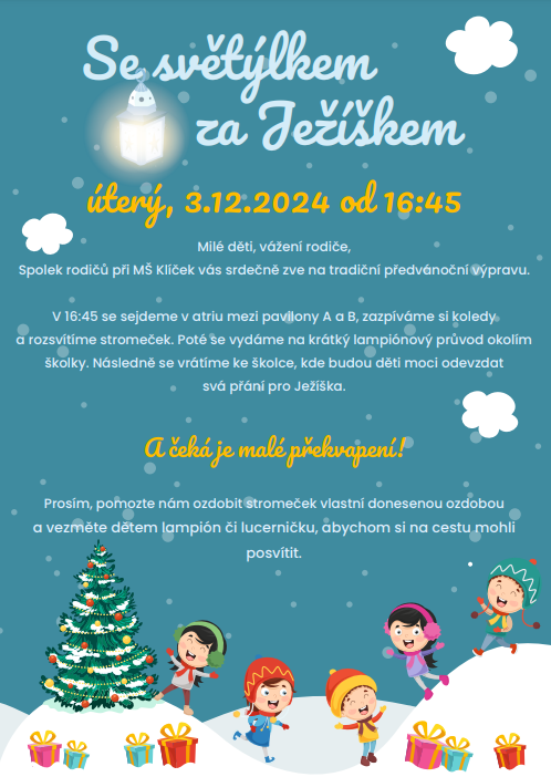 obrázek zpráva Se světýlkem za Ježíškem