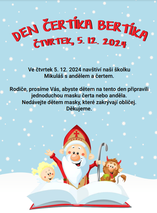 obrázek zpráva Den Čertíka Bertíka