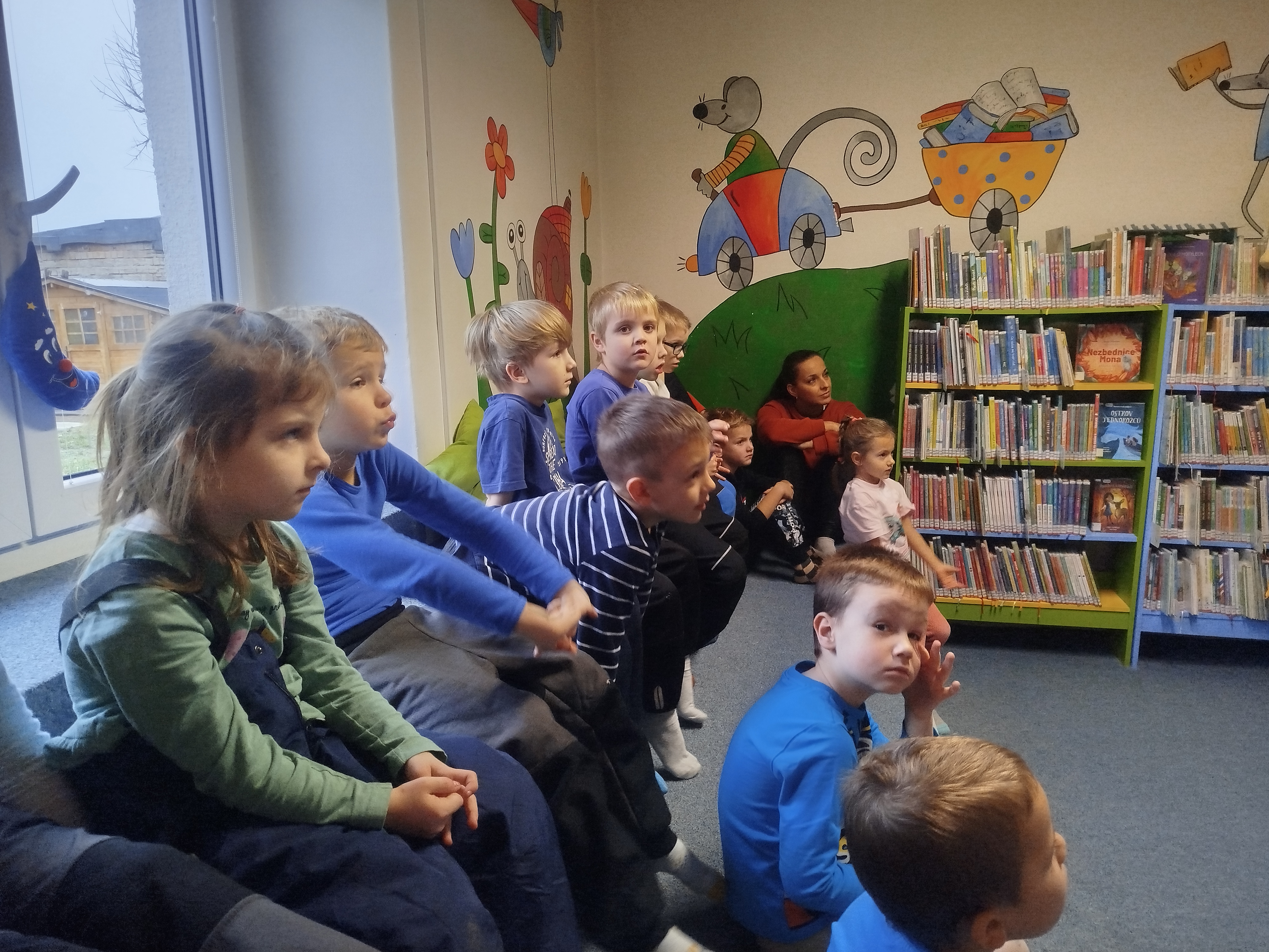 obrázek zpráva Návštěva knihovny