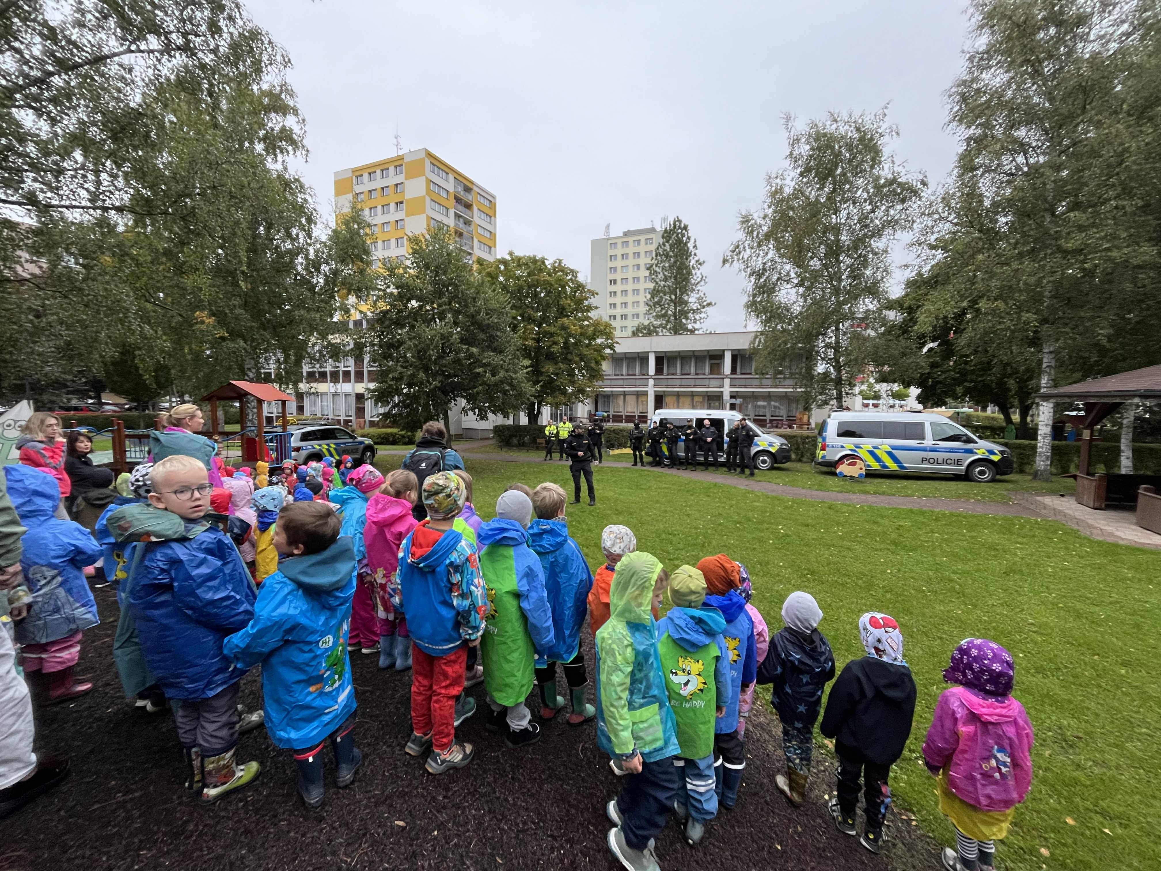 obrázek zpráva Ukázka práce Policie České republiky