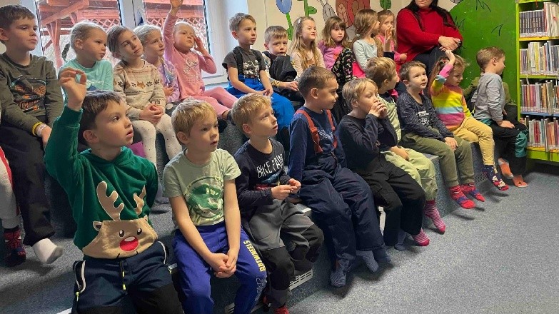 obrázek zpráva Oranžový klíček navštívil knihovnu