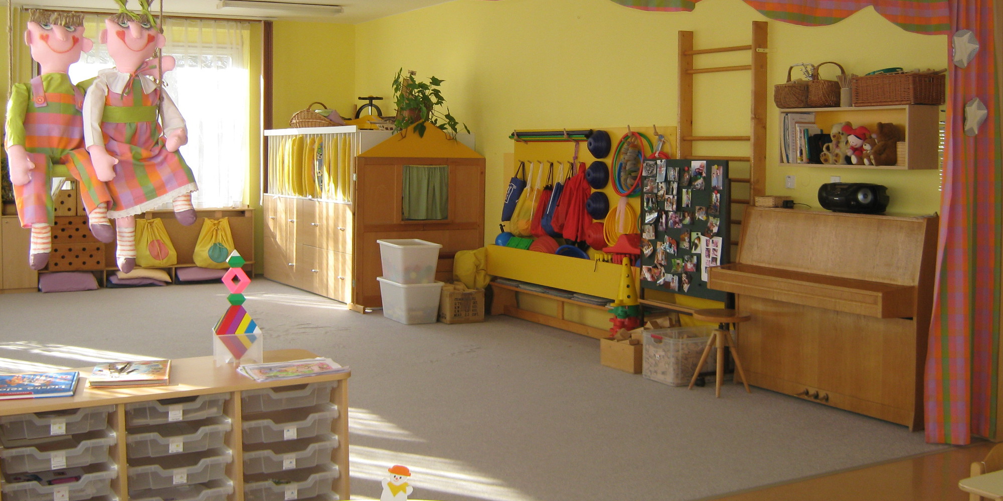 pohled do třídy fialový klíček