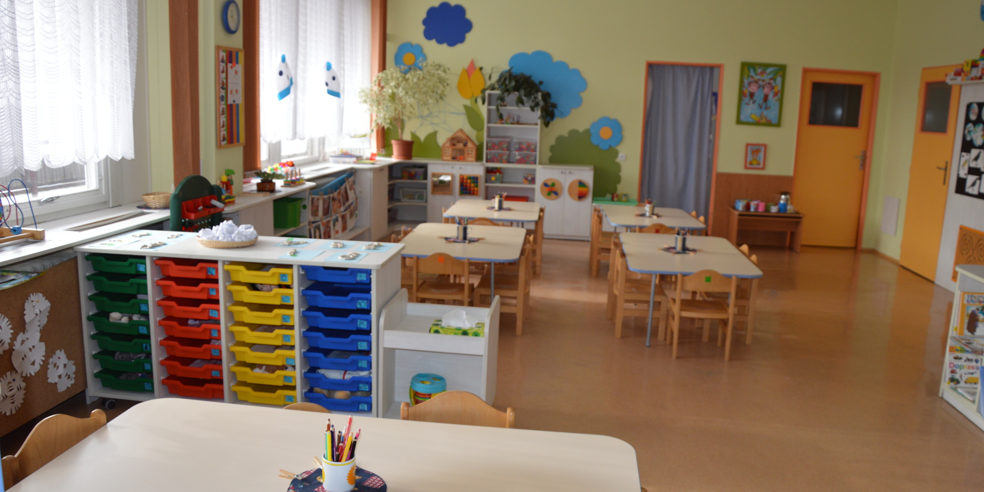 pohled do třídy modrý klíček