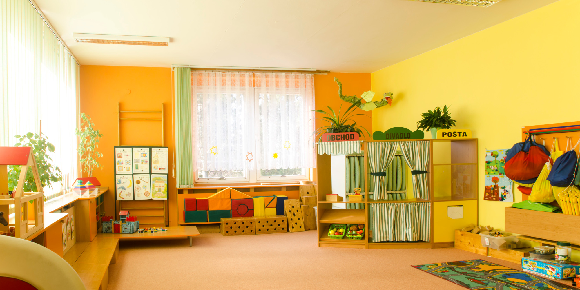 pohled do třídy oranžový klíček