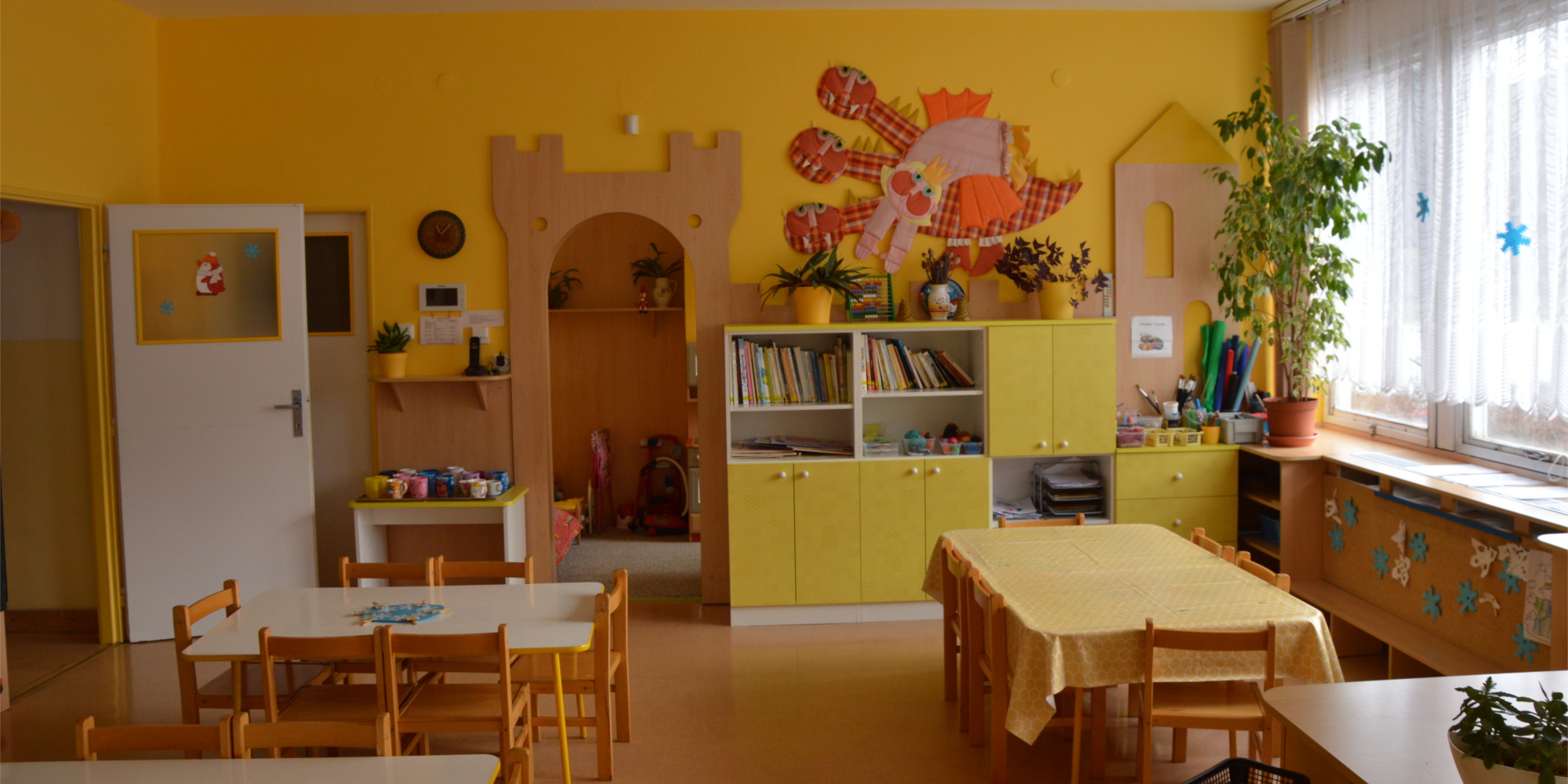 pohled do třídy žlutý klíček